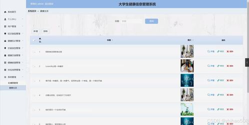基于Flask Vue框架的大學生健康信息管理系統設計